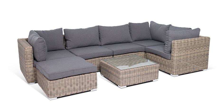 Стол кофейный Rottan Grey Стол кофейный Rottan Grey - Loft-Concept в Грозном