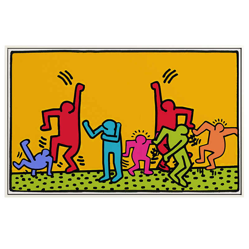 Постер Keith Haring 6 Мульти Постер Keith Haring 6 Мульти в Грозном | Loft Concept