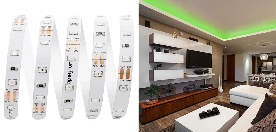 Светодиодная лента 4,8W/m 60LED/m 2835SMD зеленый 5M Светодиодная лента 4,8W/m 60LED/m 2835SMD зеленый 5M - Loft-Concept в Грозном