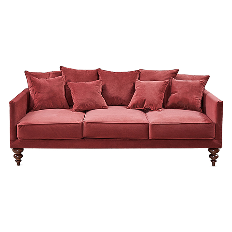Диван Graceful Details Sofa Crimson Коричневый Малиновый (Crimson) Диван Graceful Details Sofa Crimson Коричневый Малиновый (Crimson) в Грозном | Loft Concept