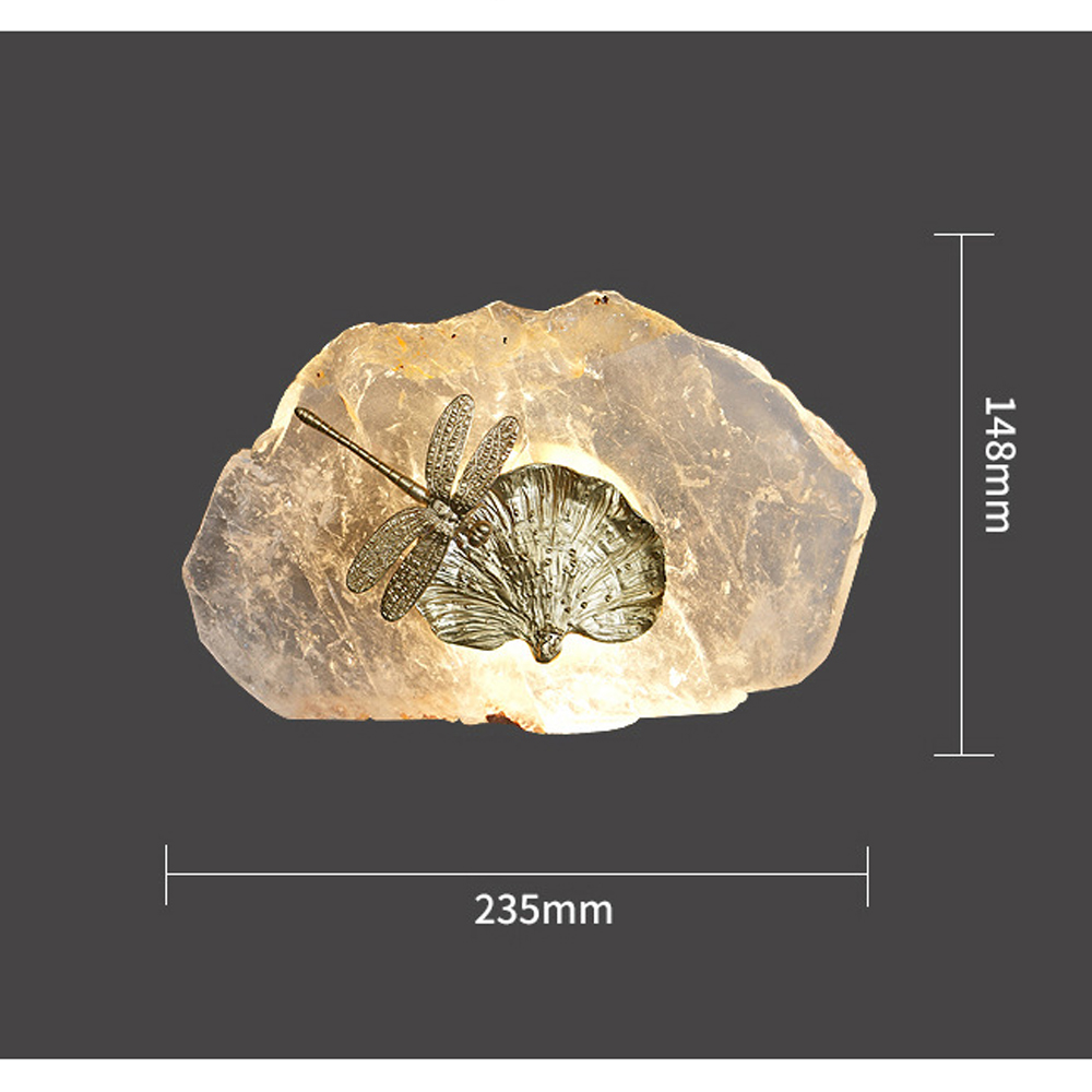 Бра Декоративный лист с стрекозой Glacial Fragment Бра Декоративный лист с стрекозой Glacial Fragment в Грозном