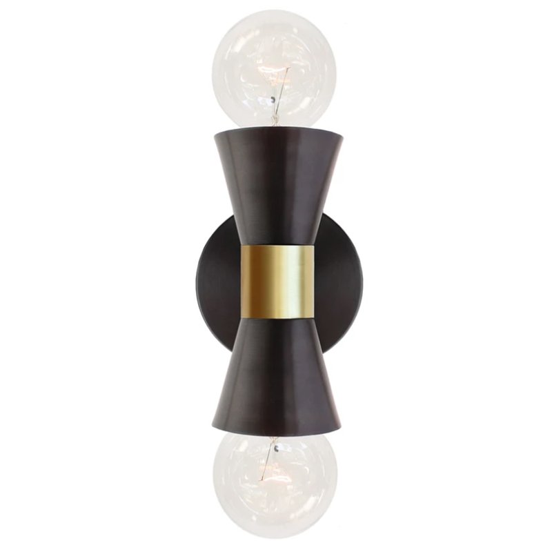 Бра Cedar & Moss Mira Black Черный Золотой Бра Cedar & Moss Mira Black Черный Золотой в Грозном | Loft Concept
