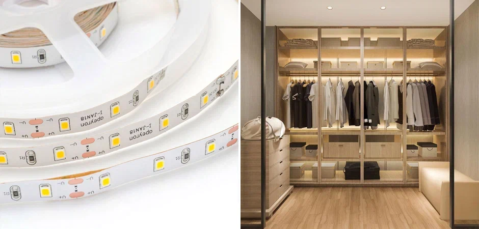 Светодиодная лента 4,8W/m 60LED/m 3528SMD теплый белый Светодиодная лента 4,8W/m 60LED/m 3528SMD теплый белый - Loft-Concept в Грозном