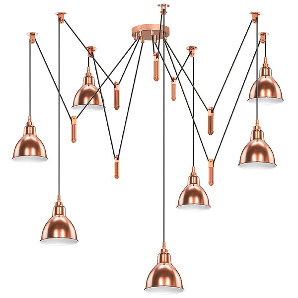 Подвесной светильник Copper Construction Медь Подвесной светильник Copper Construction Медь в Грозном | Loft Concept