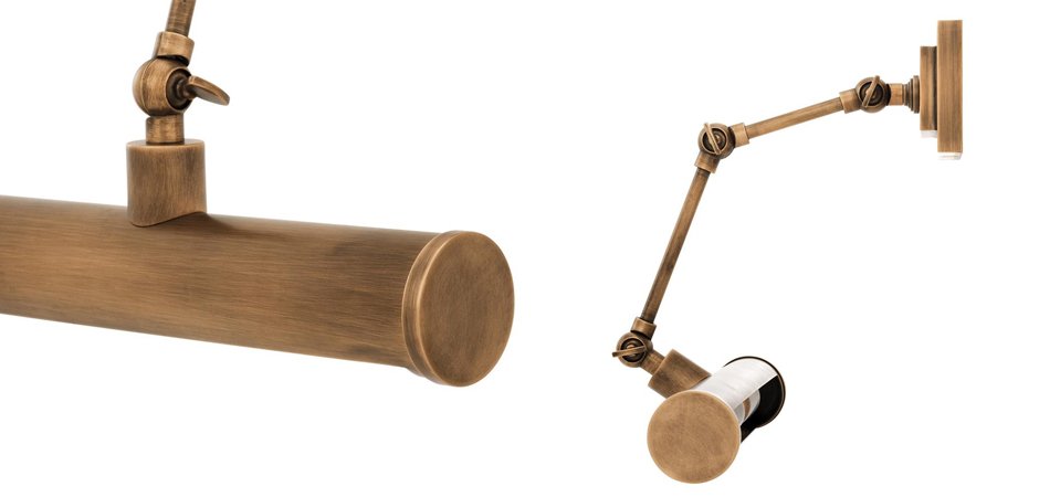 Бра Eichholtz Wall Lamp Pacific Brass Бра Eichholtz Wall Lamp Pacific Brass - Loft-Concept в Грозном