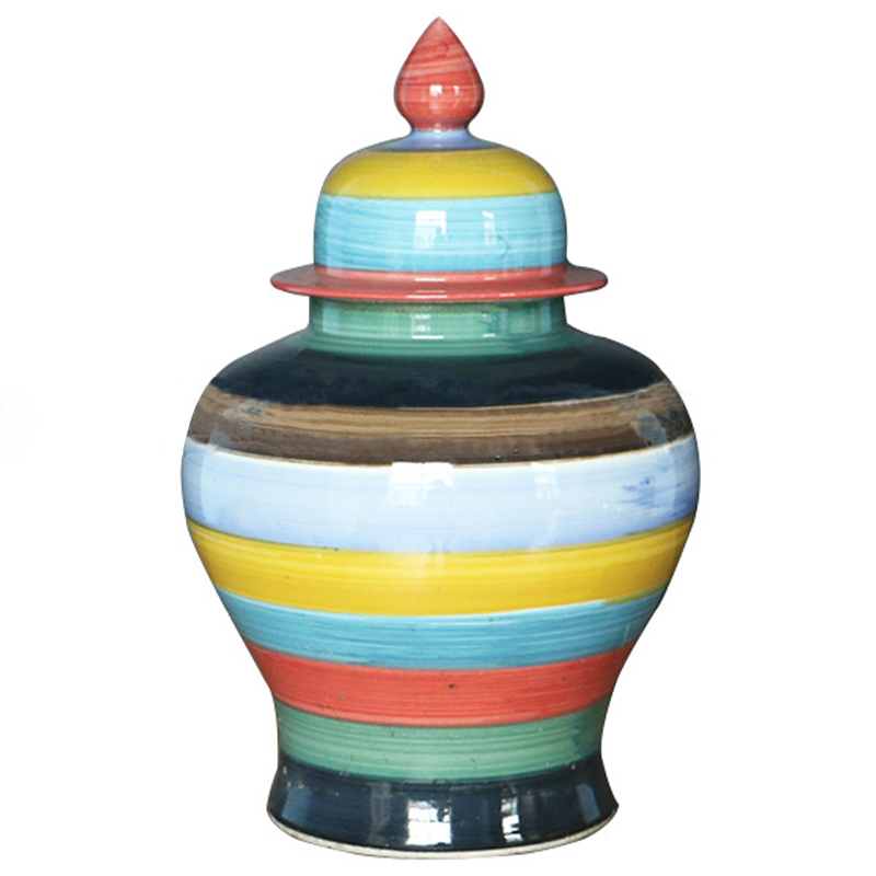 Ваза Colored Stripes Rainbow Vase Мульти Ваза Colored Stripes Rainbow Vase Мульти в Грозном | Loft Concept