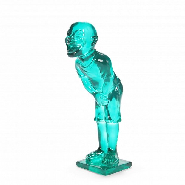 Статуэтка Laughing Man Turquoise Бирюзовый Статуэтка Laughing Man Turquoise Бирюзовый в Грозном | Loft Concept
