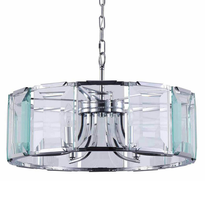 Люстра Harlow Crystal Round Chandelier chrome 6 Хром Люстра Harlow Crystal Round Chandelier chrome 6 Хром в Грозном | Loft Concept