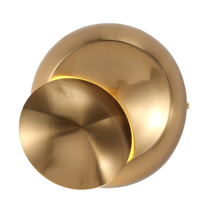 Бра Light Point Luna Wall Lamp Gold Латунь Бра Light Point Luna Wall Lamp Gold Латунь в Грозном | Loft Concept