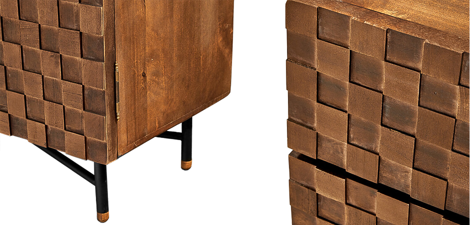 Комод в стиле Лофт Cells Wood Commode Комод в стиле Лофт Cells Wood Commode - Loft-Concept в Грозном