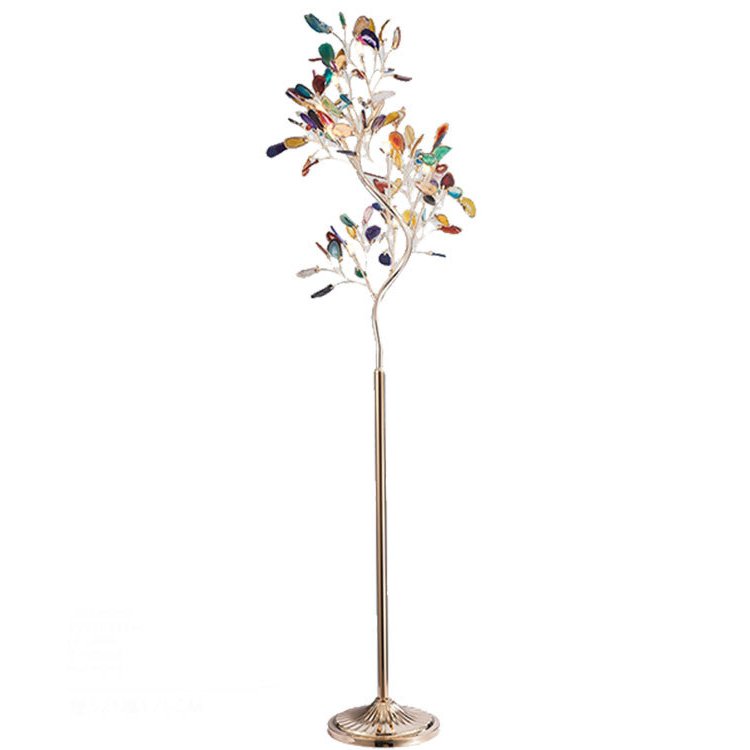 Торшер Sprigs of Agate Floor Lamp Глянцевое золото Торшер Sprigs of Agate Floor Lamp Глянцевое золото в Грозном | Loft Concept