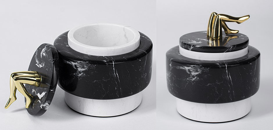 Шкатулка Kelly Wearstler SMALL MELANGE JAR Шкатулка Kelly Wearstler SMALL MELANGE JAR - Loft-Concept в Грозном