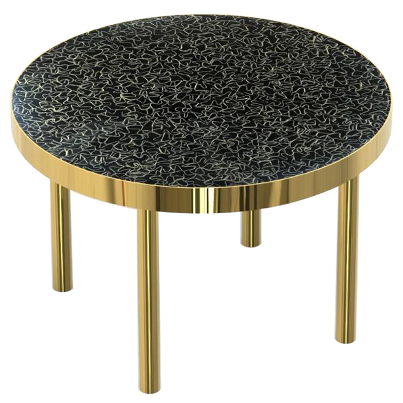 Журнальный столик BLACK BRASS Черный Латунь Журнальный столик BLACK BRASS Черный Латунь в Грозном | Loft Concept