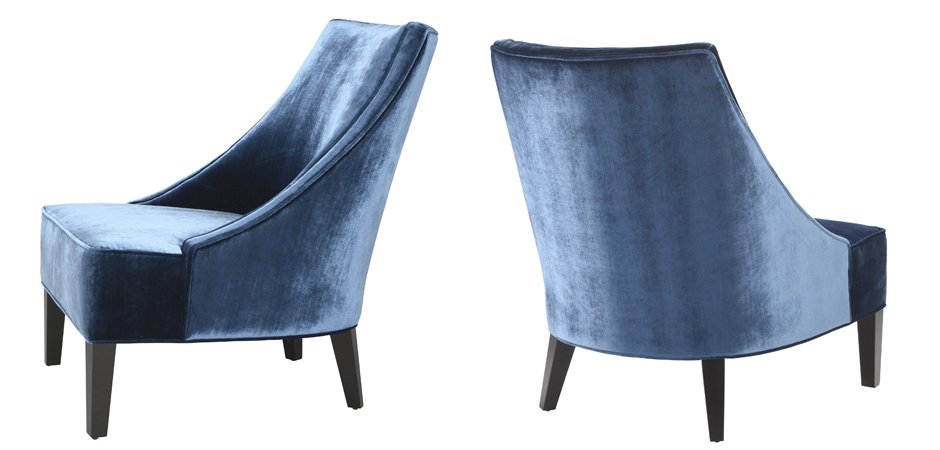 Кресло Eichholtz Chair Dulwich Blue Кресло Eichholtz Chair Dulwich Blue - Loft-Concept в Грозном