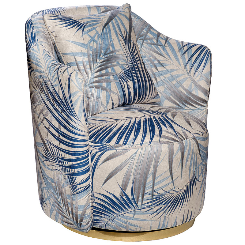 Кресло Foliage Grey Armchair Серый Бежево-серый Синий Голубой Золотой Кресло Foliage Grey Armchair Серый Бежево-серый Синий Голубой Золотой в Грозном | Loft Concept