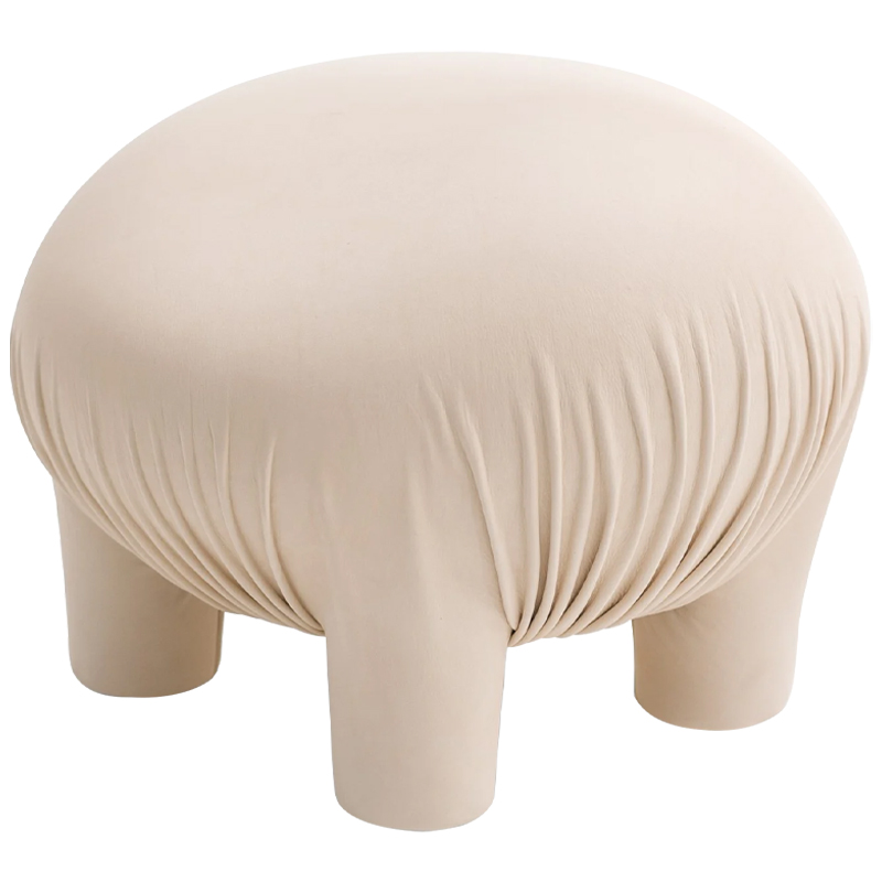 Пуф Бархат Anomaly дизайн Moroso Velvet Молочный Пуф Бархат Anomaly дизайн Moroso Velvet Молочный в Грозном | Loft Concept