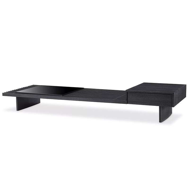 Кофейный стол Eichholtz Coffee Table The Crest Черный Кофейный стол Eichholtz Coffee Table The Crest Черный в Грозном | Loft Concept