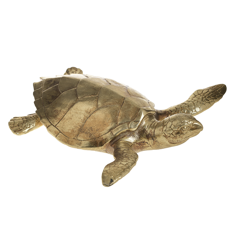 Статуэтка Sea Golden Turtle Золотой Статуэтка Sea Golden Turtle Золотой в Грозном | Loft Concept