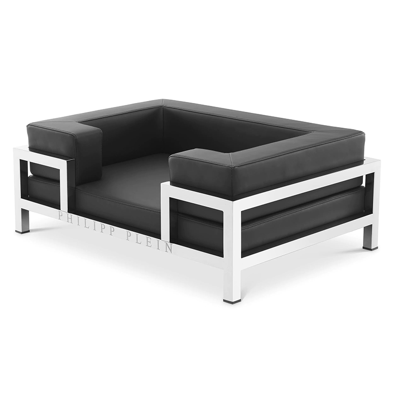 Лежанка для домашних животных Philipp Plein Dogbed High Conic L Черный Никель Лежанка для домашних животных Philipp Plein Dogbed High Conic L Черный Никель в Грозном | Loft Concept