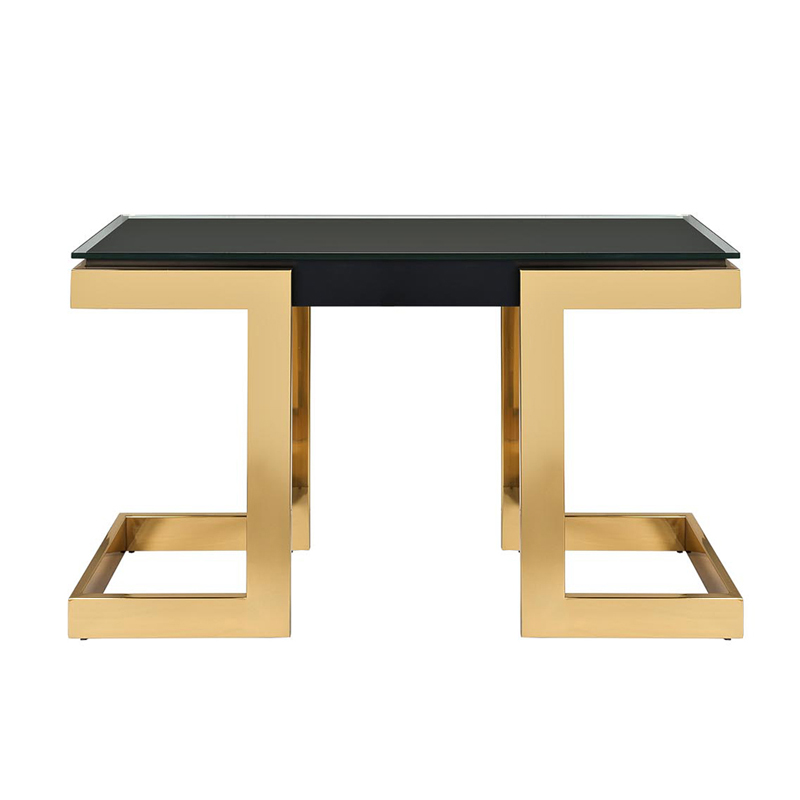Консоль Sorrento Console Черный Золотой Консоль Sorrento Console Черный Золотой в Грозном | Loft Concept