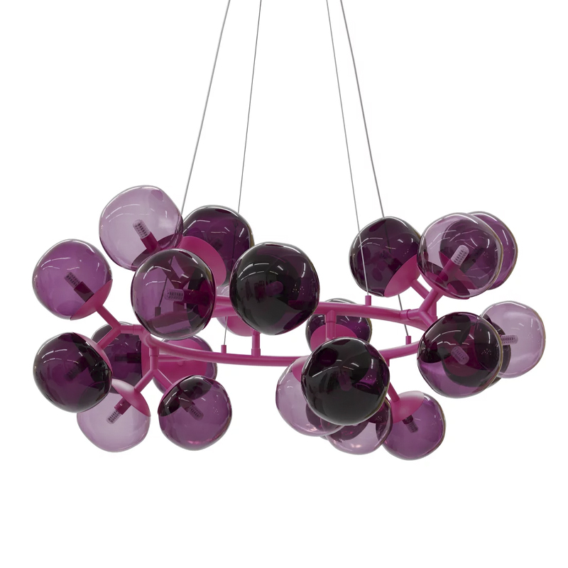 Люстра Wild Grape Розовый Фиолетовый Люстра Wild Grape Розовый Фиолетовый в Грозном | Loft Concept
