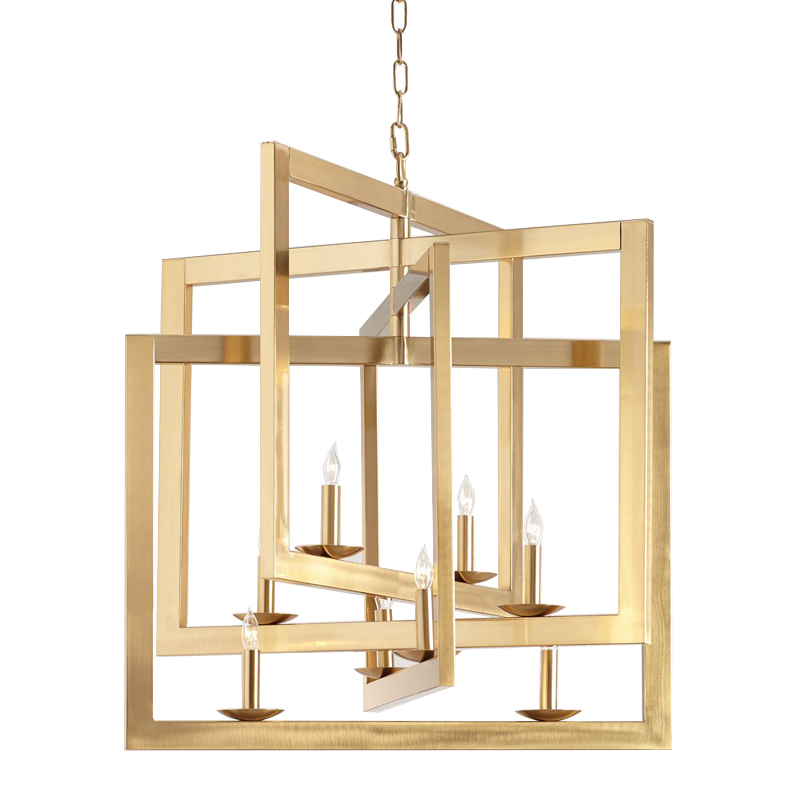 Люстра Kamiel Chandelier Латунь Люстра Kamiel Chandelier Латунь в Грозном | Loft Concept