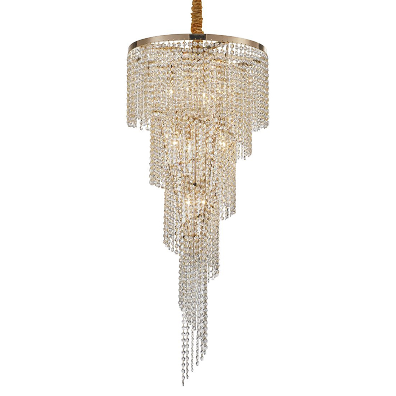 Хрустальная люстра Crystal Art Bronze D45 см Бронзовый Прозрачный Хрустальная люстра Crystal Art Bronze D45 см Бронзовый Прозрачный в Грозном | Loft Concept