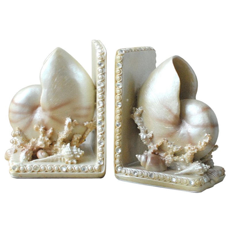 Держатель для книг Nautilus Shell ivory ( слоновая кость ) Перламутровый Держатель для книг Nautilus Shell ivory ( слоновая кость ) Перламутровый в Грозном | Loft Concept