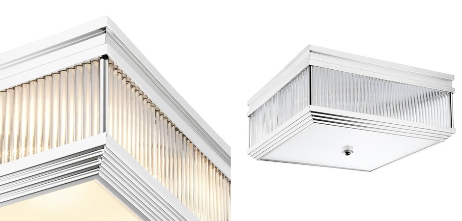 Потолочный светильник Ceiling Lamp Marly Nickel Потолочный светильник Ceiling Lamp Marly Nickel - Loft-Concept в Грозном