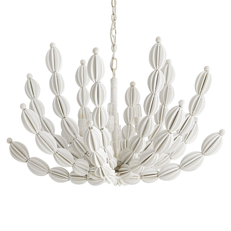 Люстра Arteriors INDI CHANDELIER Белый Люстра Arteriors INDI CHANDELIER Белый в Грозном | Loft Concept