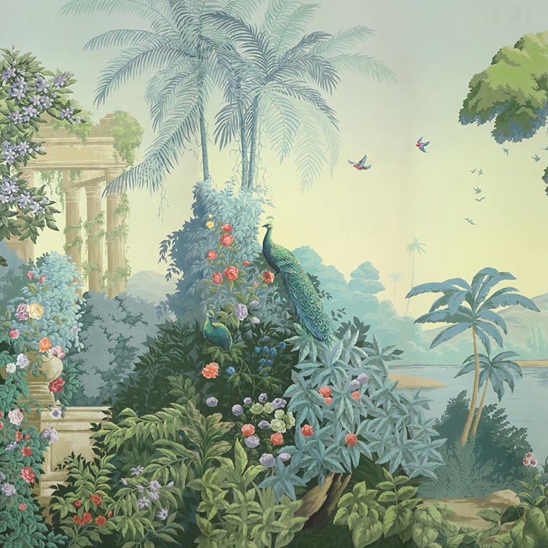 Обои ручная роспись Paradise Lost Celeste on scenic paper Обои ручная роспись Paradise Lost Celeste on scenic paper в Грозном | Loft Concept