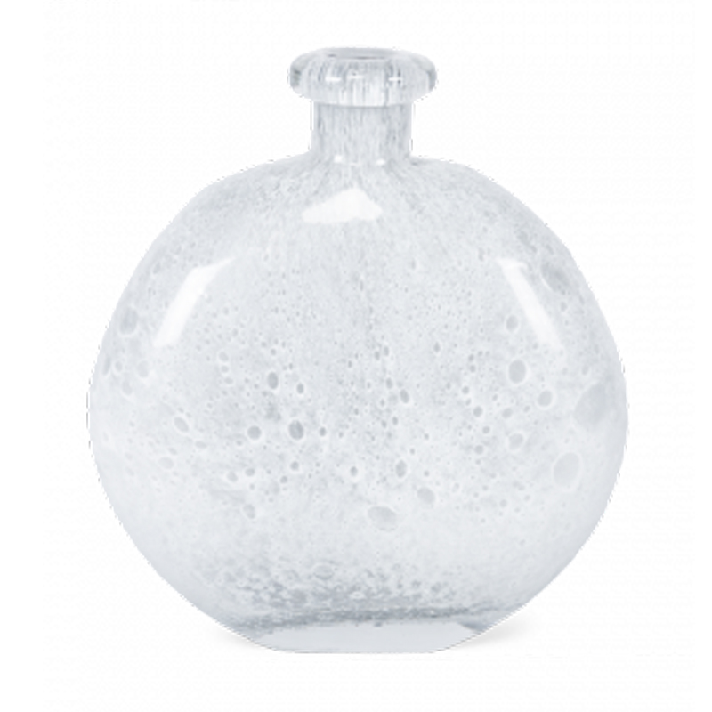 Ваза Air Bubbles Vase glass h31 Белый Ваза Air Bubbles Vase glass h31 Белый в Грозном | Loft Concept