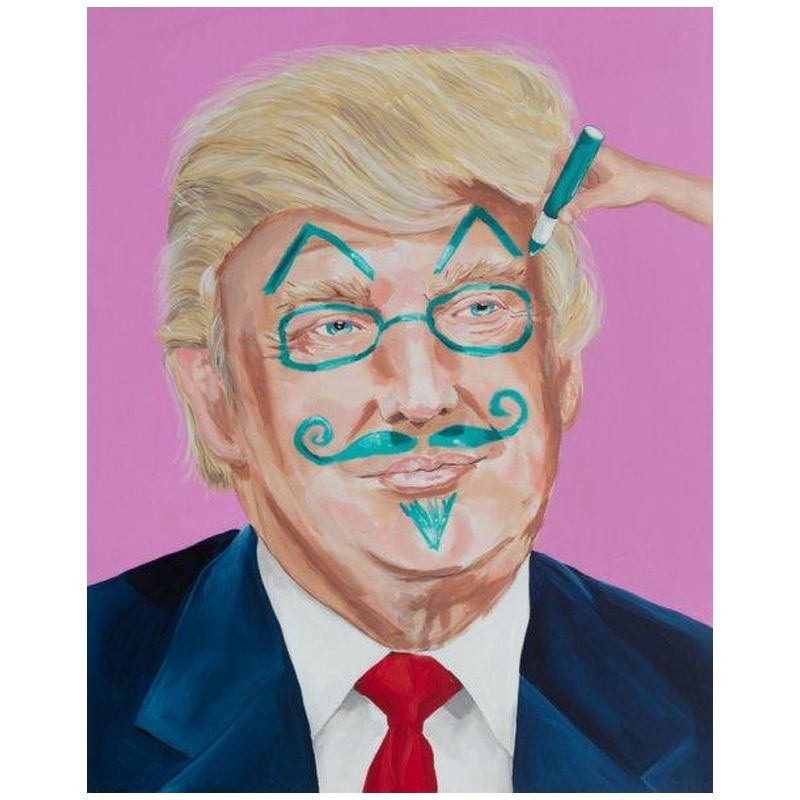 Картина Inner Child - Donald Trump Мульти в Грозном | Loft Concept 