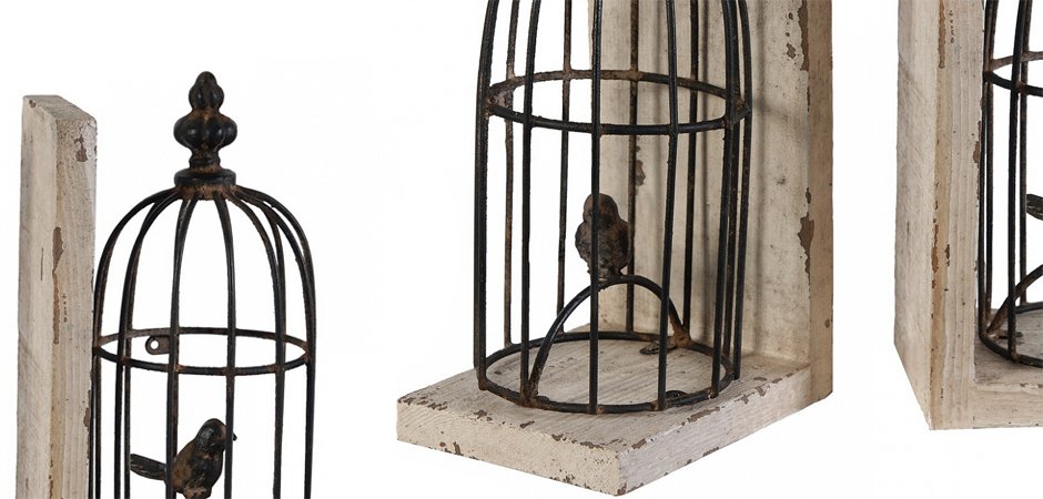 Держатель для книг Birds In Cage Держатель для книг Birds In Cage - Loft-Concept в Грозном