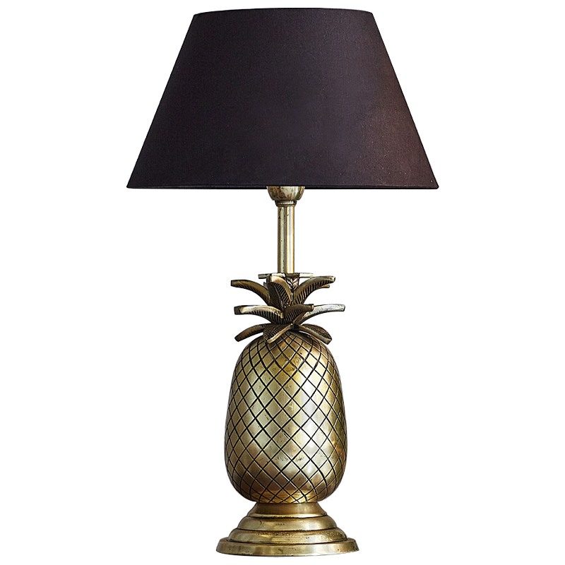 Настольная лампа Pineapple Lampshade Table Lamp Черный Латунь Настольная лампа Pineapple Lampshade Table Lamp Черный Латунь в Грозном | Loft Concept