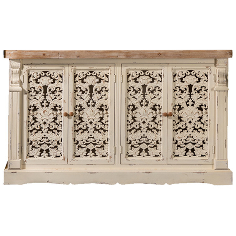 Комод Orabelle Chest of Drawers Бежевый Древесина в Грозном | Loft Concept 