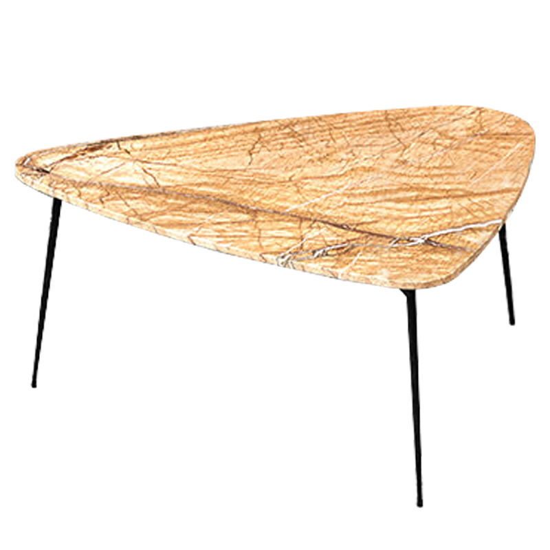 Кофейный столик Caramel Crust Coffee Table Карамель Черный Кофейный столик Caramel Crust Coffee Table Карамель Черный в Грозном | Loft Concept