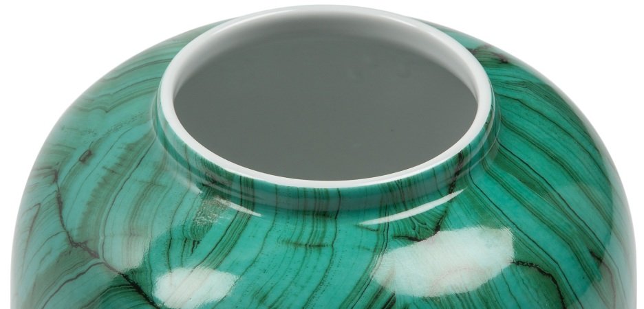 Ваза Malachite Vase Low Ваза Malachite Vase Low - Loft-Concept в Грозном