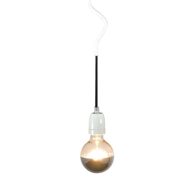 Подвесной светильник Spinner Bulb White Белый Подвесной светильник Spinner Bulb White Белый в Грозном | Loft Concept
