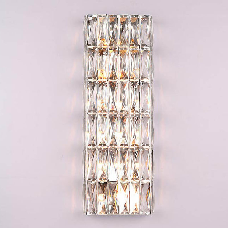 Бра Crystal Regena Chrome Wall Lamp 12 Хром Прозрачный (Transparent) Бра Crystal Regena Chrome Wall Lamp 12 Хром Прозрачный (Transparent) в Грозном | Loft Concept