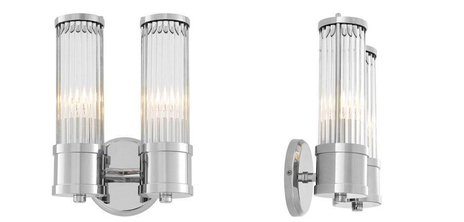 Бра Wall Lamp Claridges Dual Nickel - Loft-Concept в Грозном