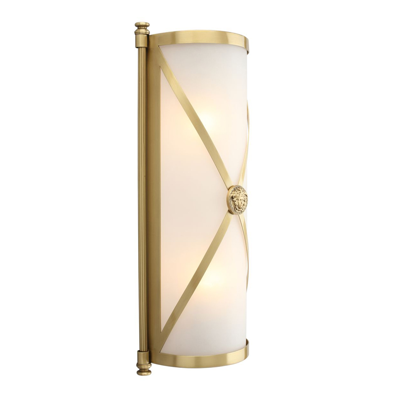 Бра Ulrico Sconce Белый Латунь в Грозном | Loft Concept 