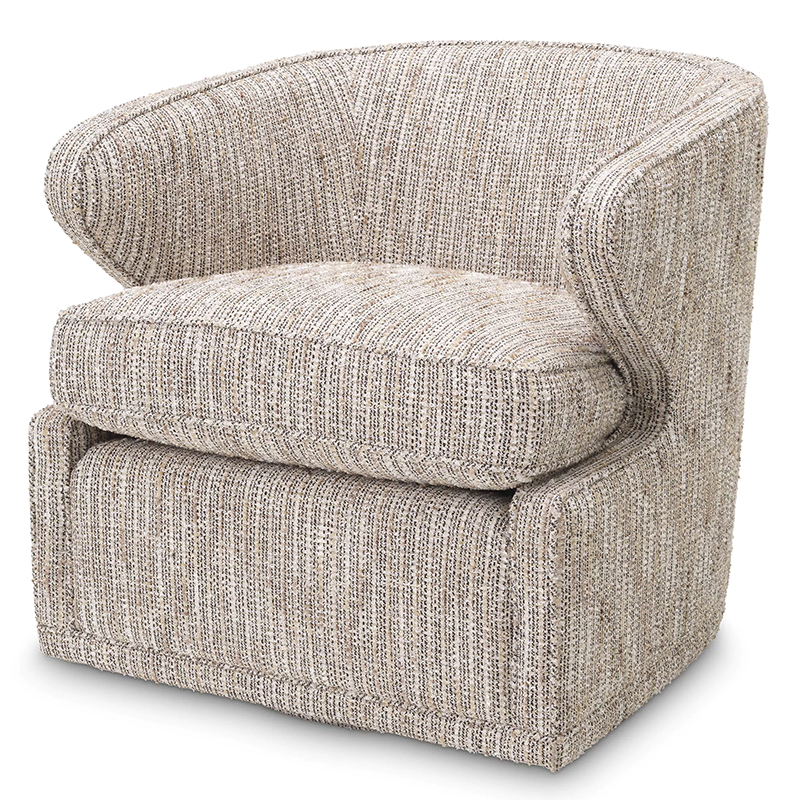 Кресло Eichholtz Swivel Chair Dorset Бежевый Бежевый Кресло Eichholtz Swivel Chair Dorset Бежевый Бежевый в Грозном | Loft Concept
