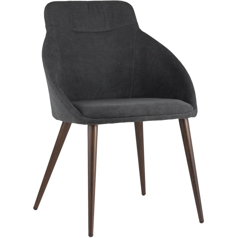 Стул Queenie Chair Серый Цвет Серый Коричневый Стул Queenie Chair Серый Цвет Серый Коричневый в Грозном | Loft Concept
