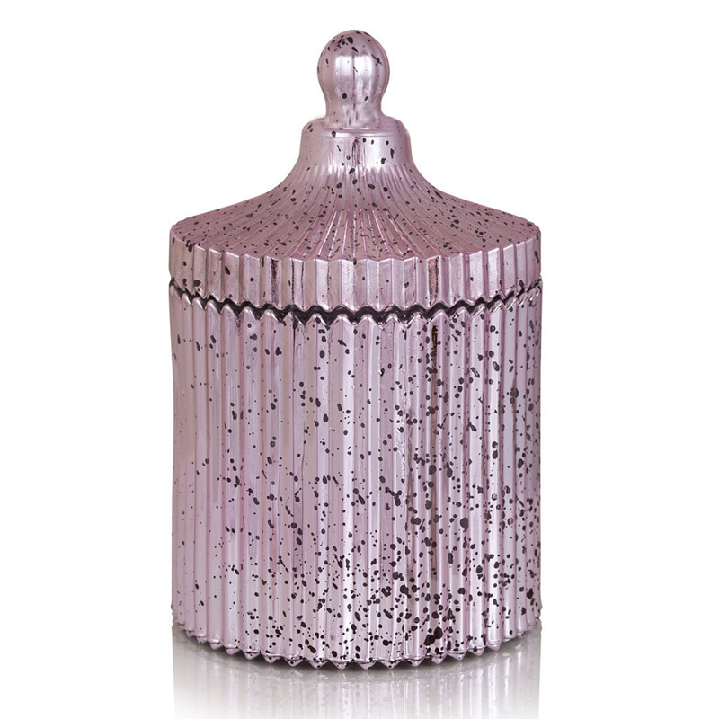 Ваза Glass Vessel With Lid розовая Розовый Ваза Glass Vessel With Lid розовая Розовый в Грозном | Loft Concept