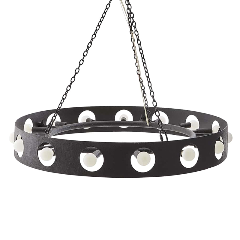 Люстра Arteriors REDONDO CHANDELIER Черный Люстра Arteriors REDONDO CHANDELIER Черный в Грозном | Loft Concept