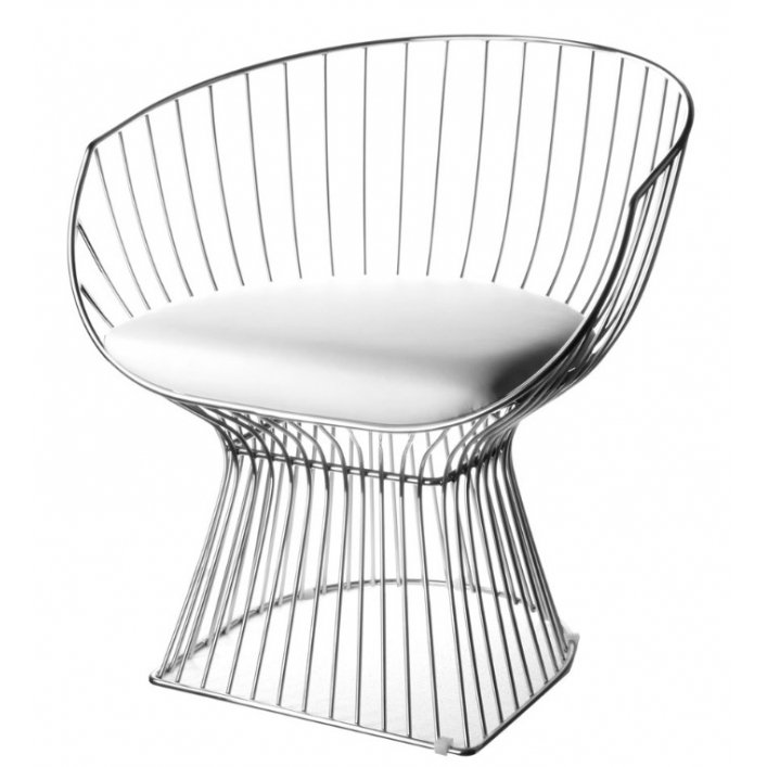 Кресло Platner lounge Белый в Грозном | Loft Concept 