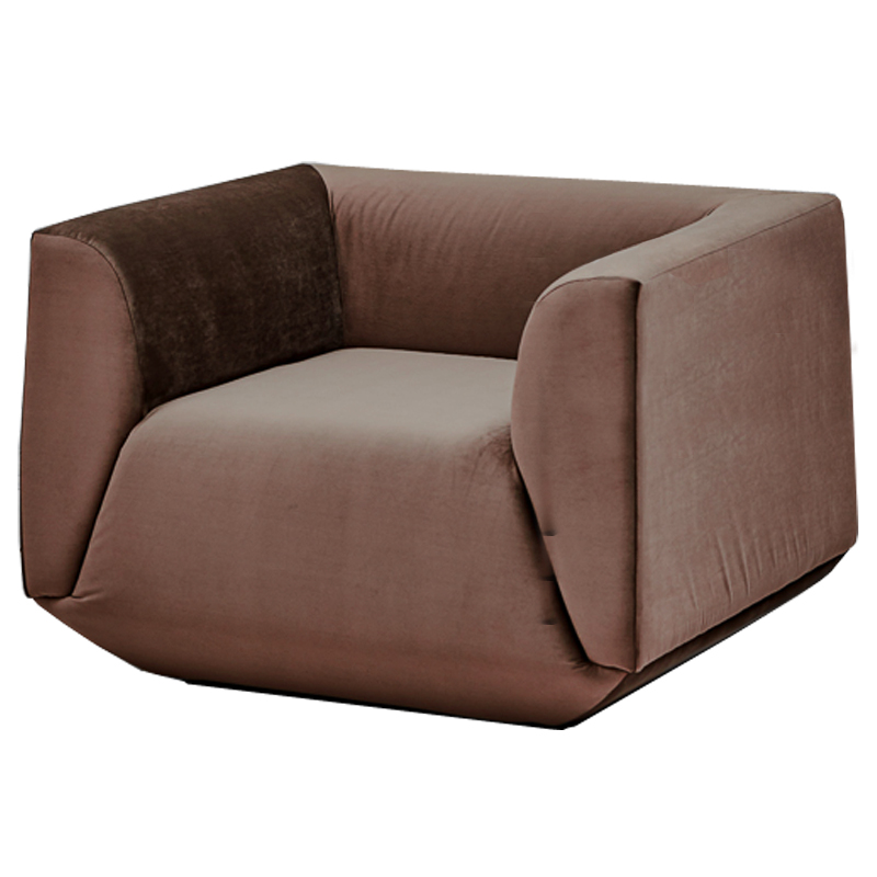 Armchair Cube Brown Большое Кресло Куб Коричневый Armchair Cube Brown Большое Кресло Куб Коричневый в Грозном | Loft Concept
