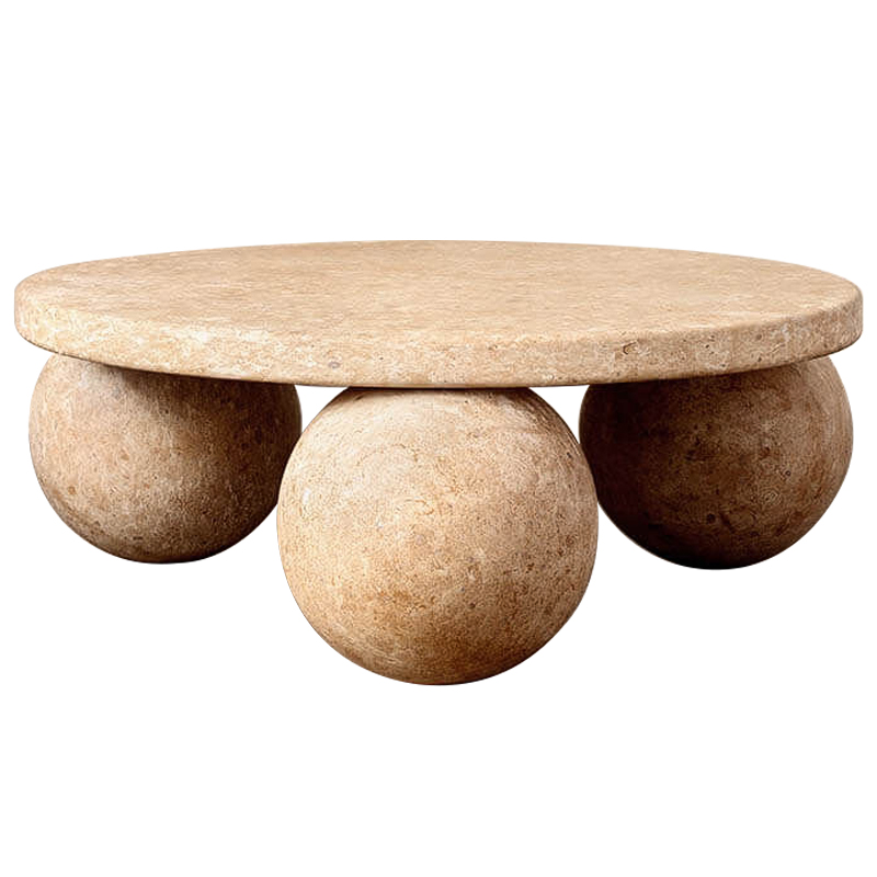 Журнальный стол дизайн Kelly Wearstler Morro Coffee Table Коричневый Журнальный стол дизайн Kelly Wearstler Morro Coffee Table Коричневый в Грозном | Loft Concept