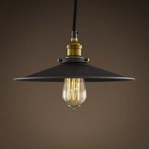 Подвесной светильник Loft Cone Pendant 30 Черный Подвесной светильник Loft Cone Pendant 30 Черный в Грозном | Loft Concept